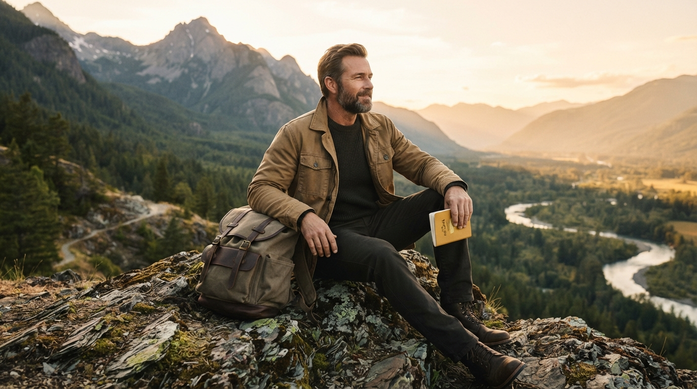 Man outdoors looking confident and at ease after recovering from CPPS